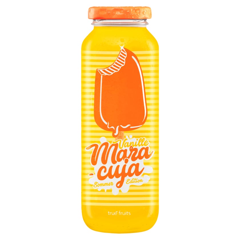 True Fruits Smoothie Vanille Maracuja Sommer Edition 0,25l
